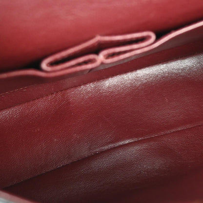 Chanel 1996-1997 Black Lambskin Medium Classic Double Flap Shoulder Bag