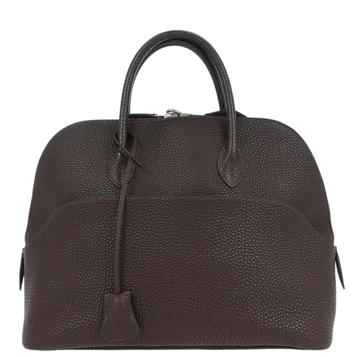 Hermes Chocolat Fjord Bolide 1923 Handbag