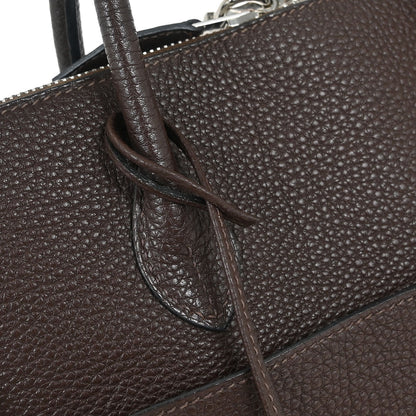 Hermes Chocolat Fjord Bolide 1923 Handbag