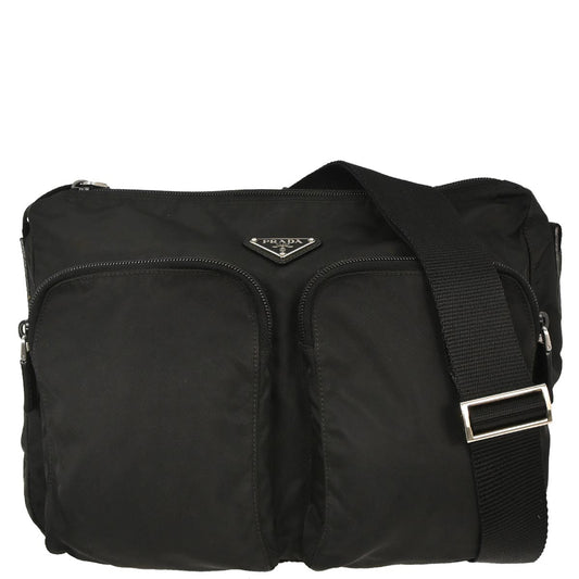 Prada Black Nylon Shoulder Bag