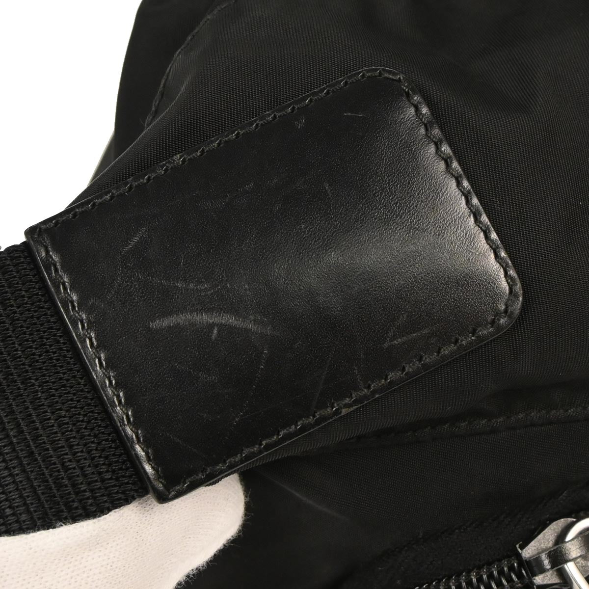 Prada Black Nylon Shoulder Bag