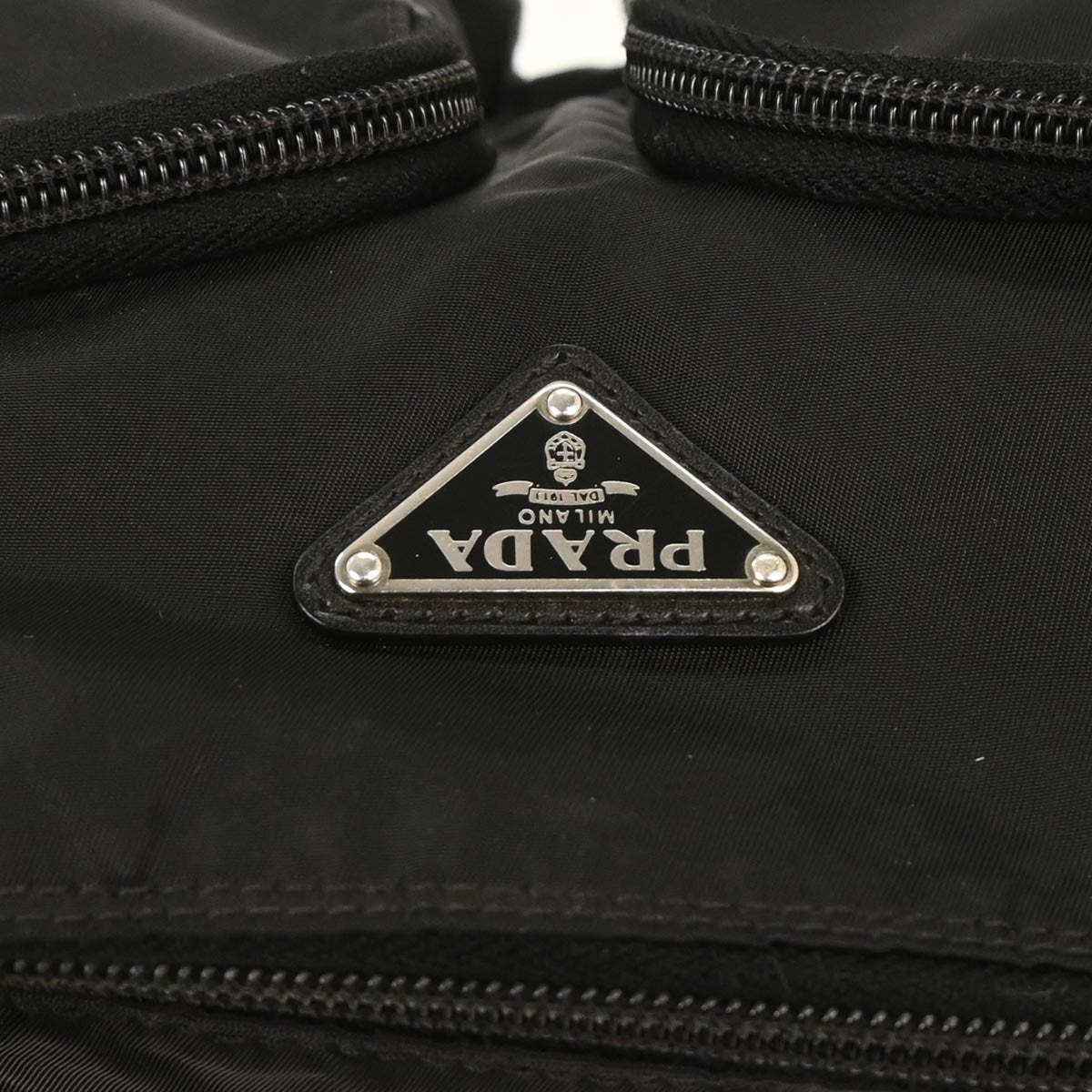 Prada Black Nylon Shoulder Bag