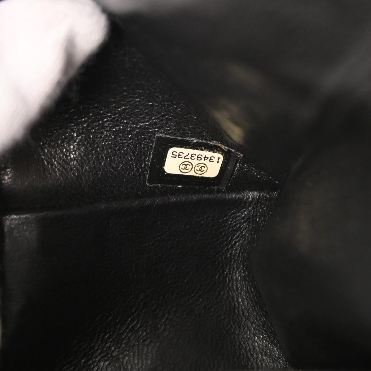 Chanel 2009-2010 Black Caviar Medium Classic Double Flap Shoulder Bag