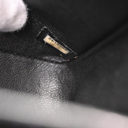 Chanel Black Caviar Double Flap Shoulder Bag