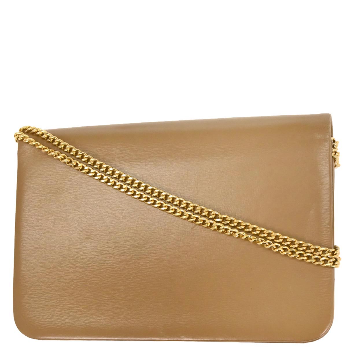 Christian Dior Brown Leather Shoulder Bag