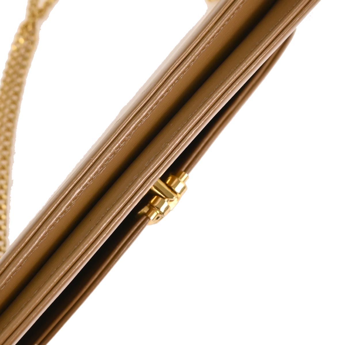 Christian Dior Brown Leather Shoulder Bag