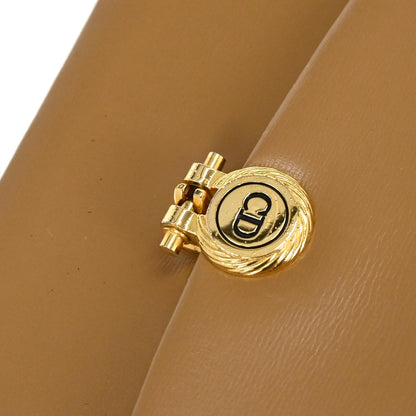 Christian Dior Brown Leather Shoulder Bag