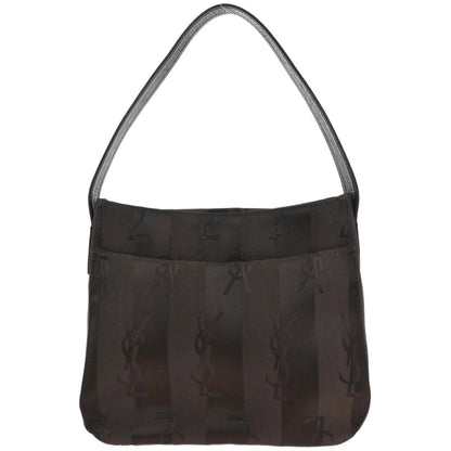 Yves Saint Laurent Brown Nylon Handbag