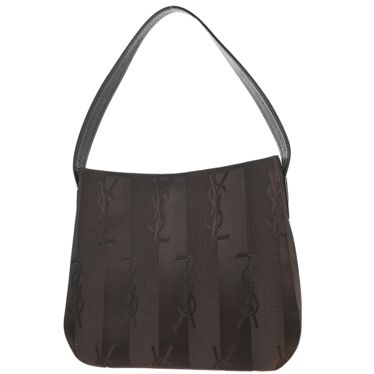 Yves Saint Laurent Brown Nylon Handbag