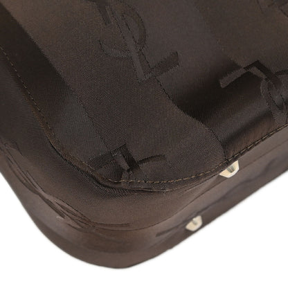 Yves Saint Laurent Brown Nylon Handbag