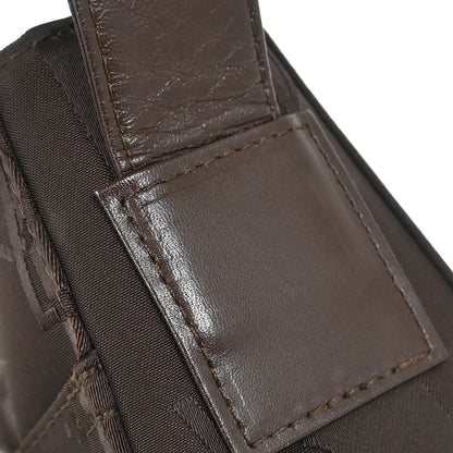 Yves Saint Laurent Brown Nylon Handbag