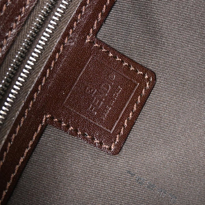 Fendi Brown Canvas Zucca Baguette Handbag