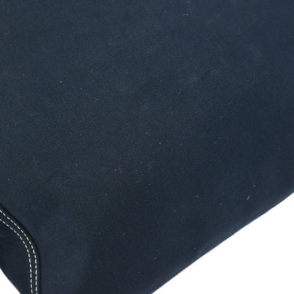 Fendi Navy Canvas Mamma Baguette Handbag