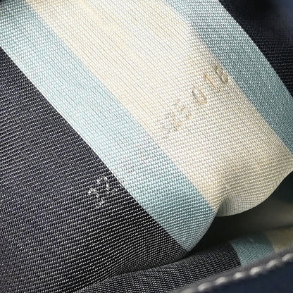 Fendi Navy Canvas Mamma Baguette Handbag