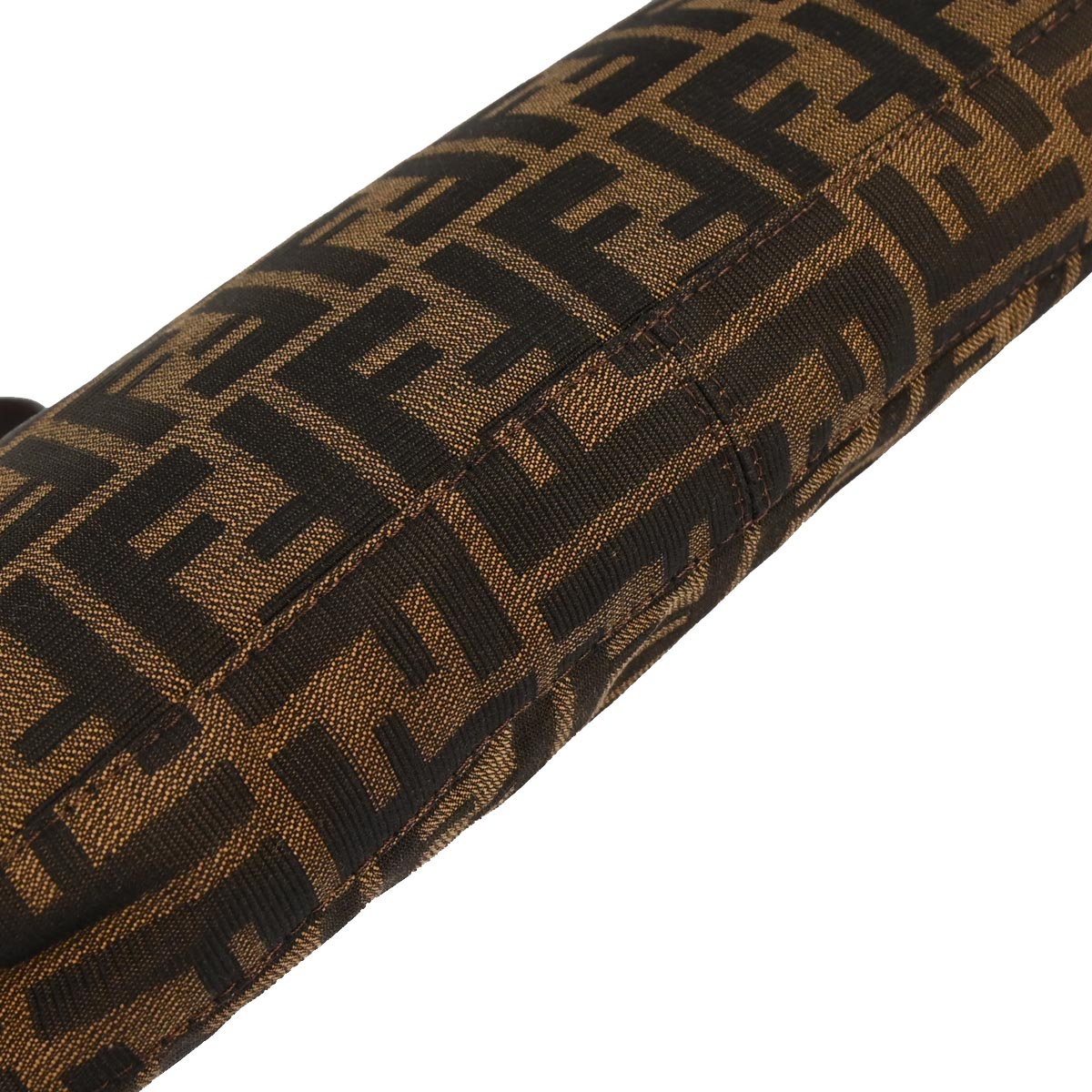 Fendi Brown Canvas Zucca Handbag