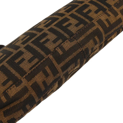 Fendi Brown Canvas Zucca Handbag