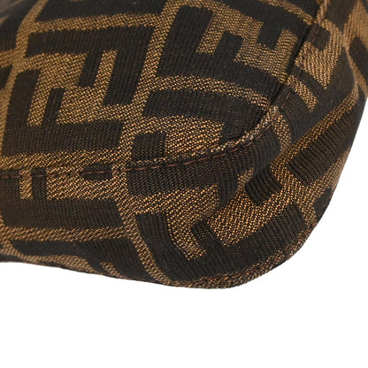 Fendi Brown Canvas Zucca Handbag