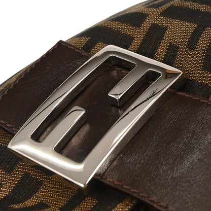 Fendi Brown Canvas Zucca Handbag