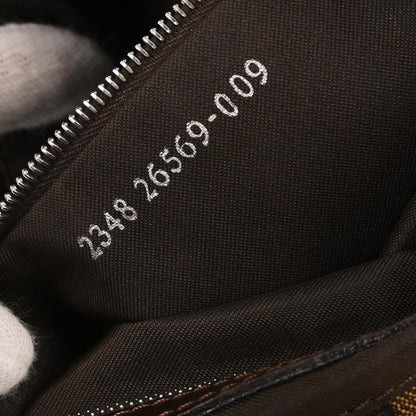 Fendi Brown Canvas Zucca Handbag