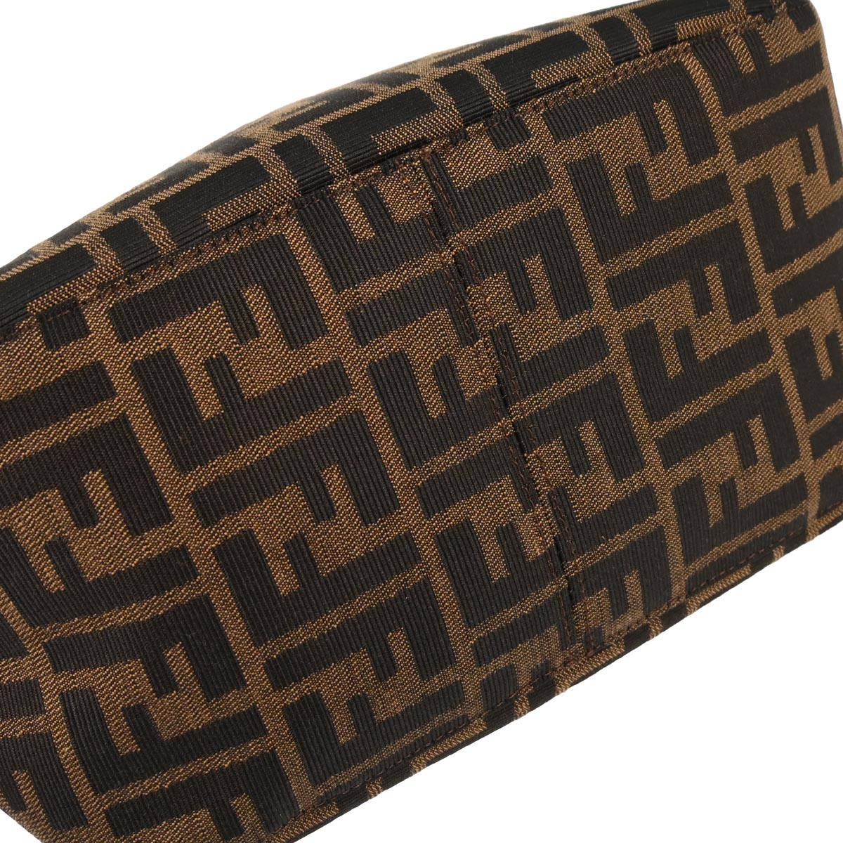 Fendi Brown Canvas Zucca Handbag