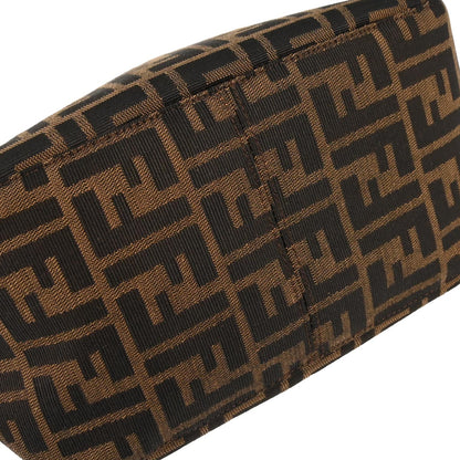 Fendi Brown Canvas Zucca Handbag