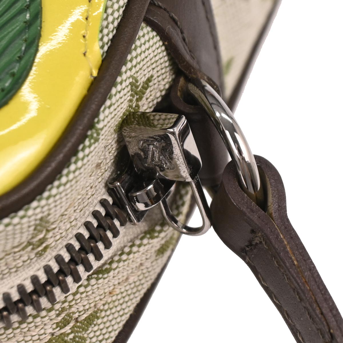 Louis Vuitton Monogram Green Pochette Conte De Fees Handbag M92274