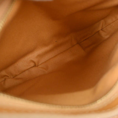 Celine Navy Cotton Macadam C Handbag