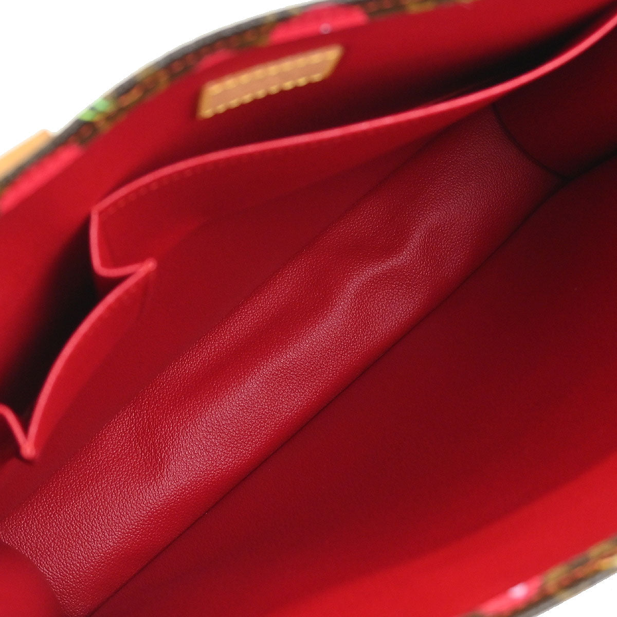 Louis Vuitton Monogram Cherry Sac Plat Tote Handbag M95010
