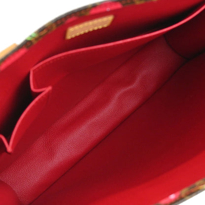 Louis Vuitton Monogram Cherry Sac Plat Tote Handbag M95010