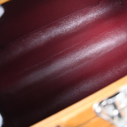 Chanel 1994-1996 Brown Black Wood Vanity Handbag Box