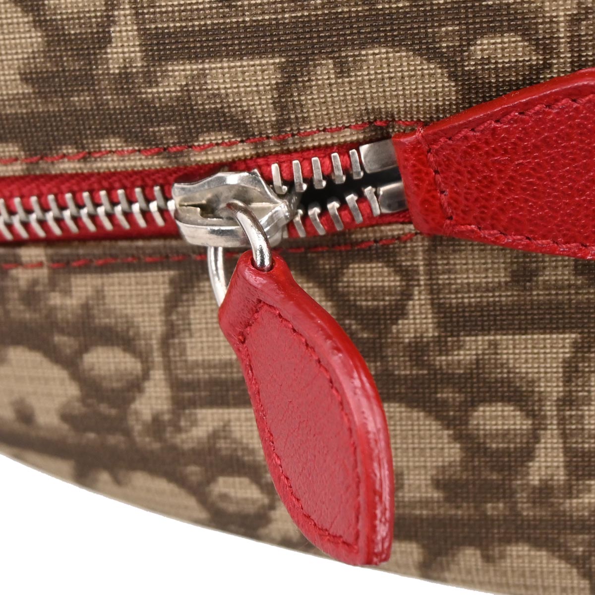 Christian Dior Brown Rasta-Color PVC Trotter Handbag