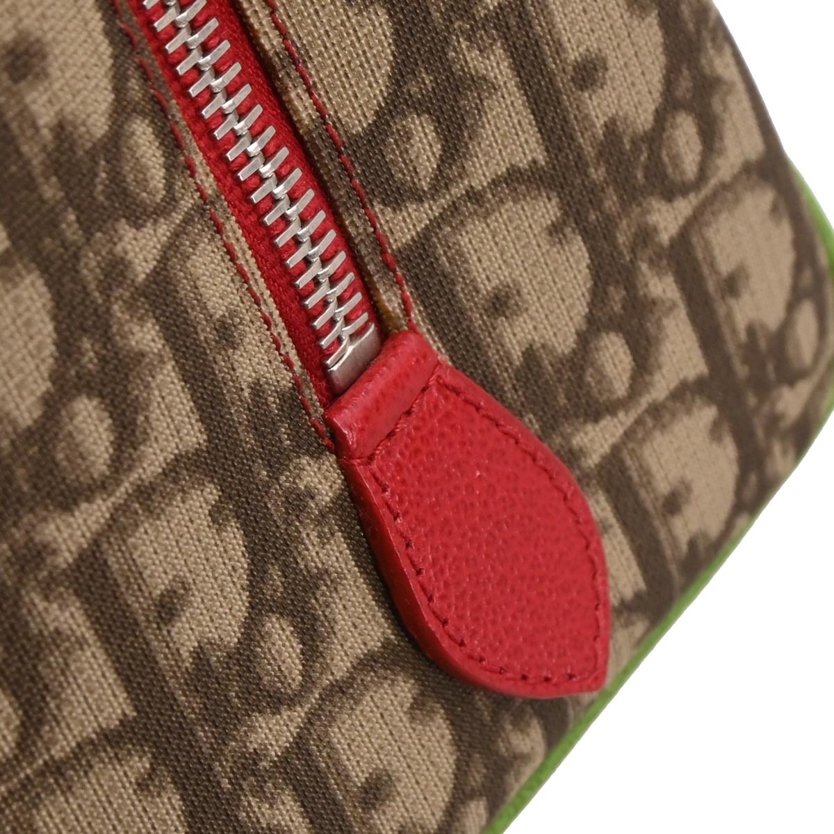 Christian Dior Brown Rasta-Color PVC Trotter Handbag