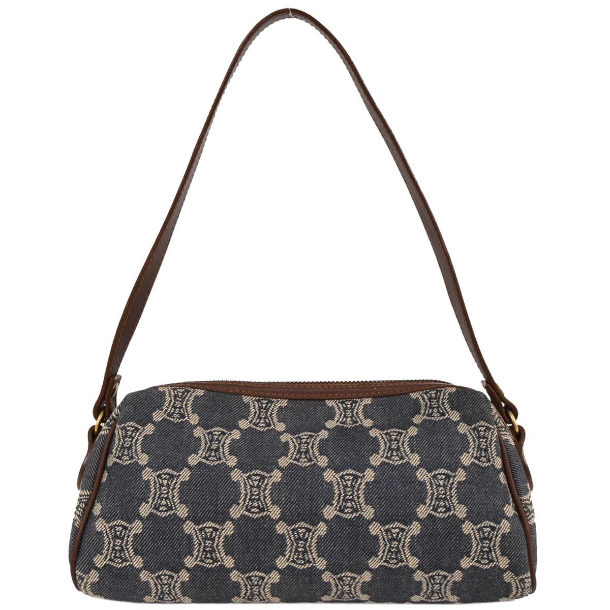 Celine * Indigo Denim Macadam Handbag