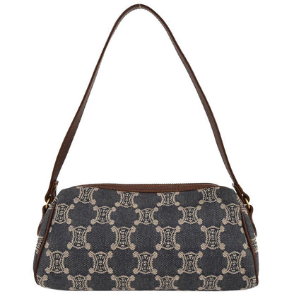 Celine * Indigo Denim Macadam Handbag