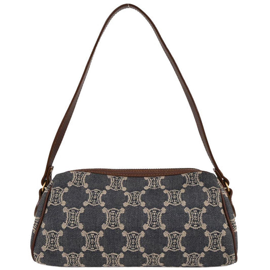 Celine * Indigo Denim Macadam Handbag
