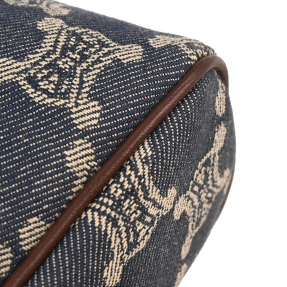 Celine * Indigo Denim Macadam Handbag