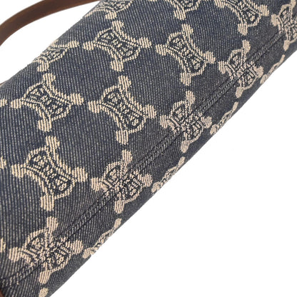 Celine * Indigo Denim Macadam Handbag