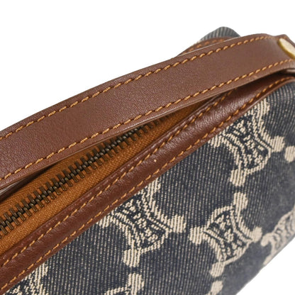 Celine * Indigo Denim Macadam Handbag