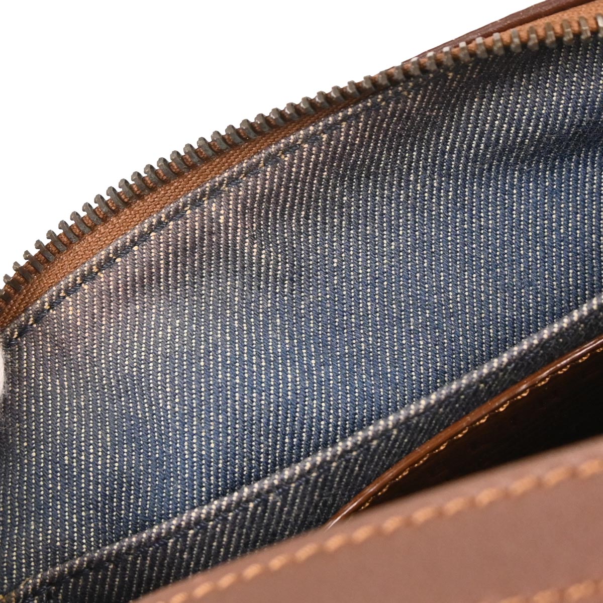 Celine * Indigo Denim Macadam Handbag