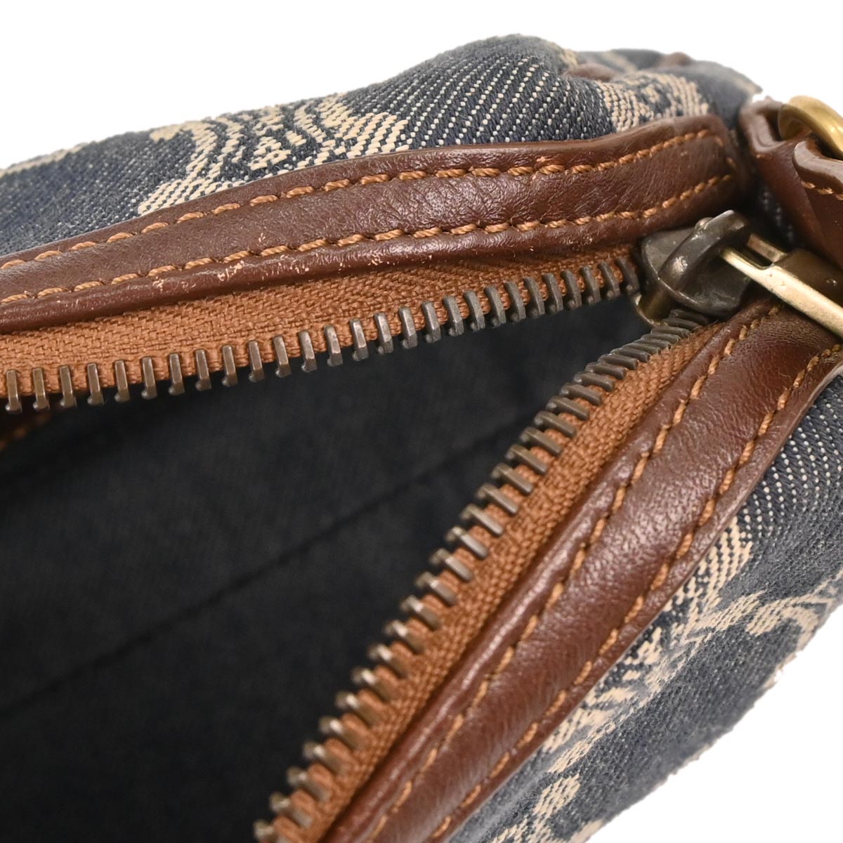 Celine * Indigo Denim Macadam Handbag