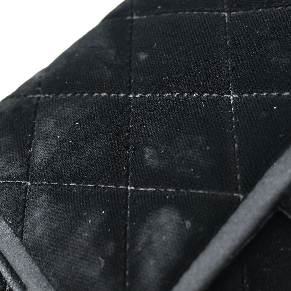 Chanel 2005-2006 Black Velvet Shoulder Bag