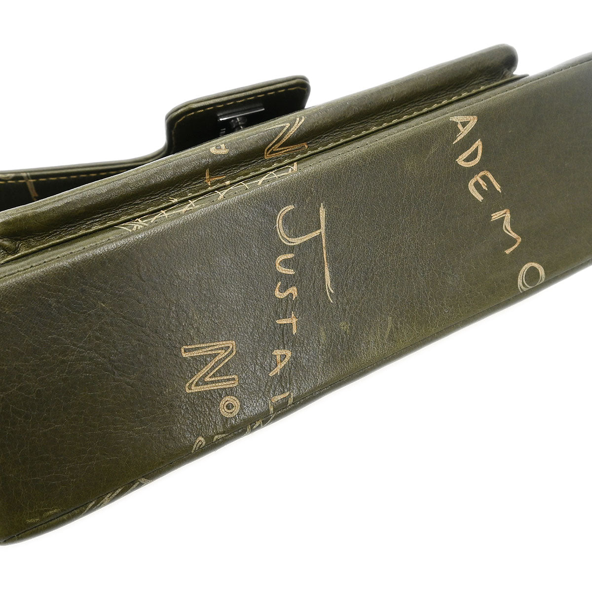 Chanel 2003-2004 Green Lambskin Handbag