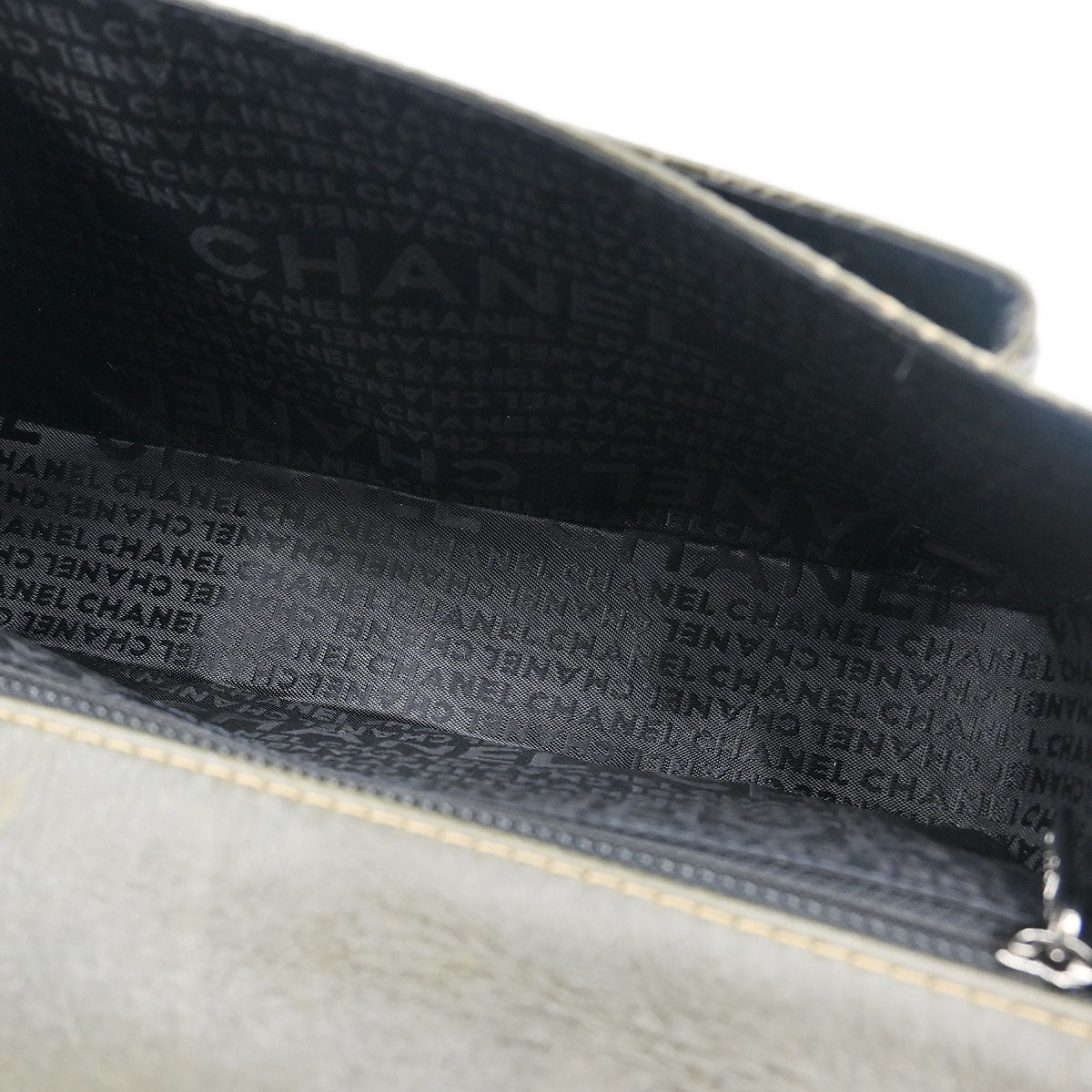 Chanel 2003-2004 Green Lambskin Handbag