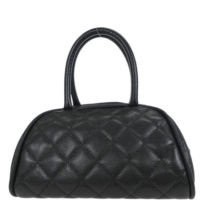 Chanel 2006-2008 Black Caviar Bowling Bag