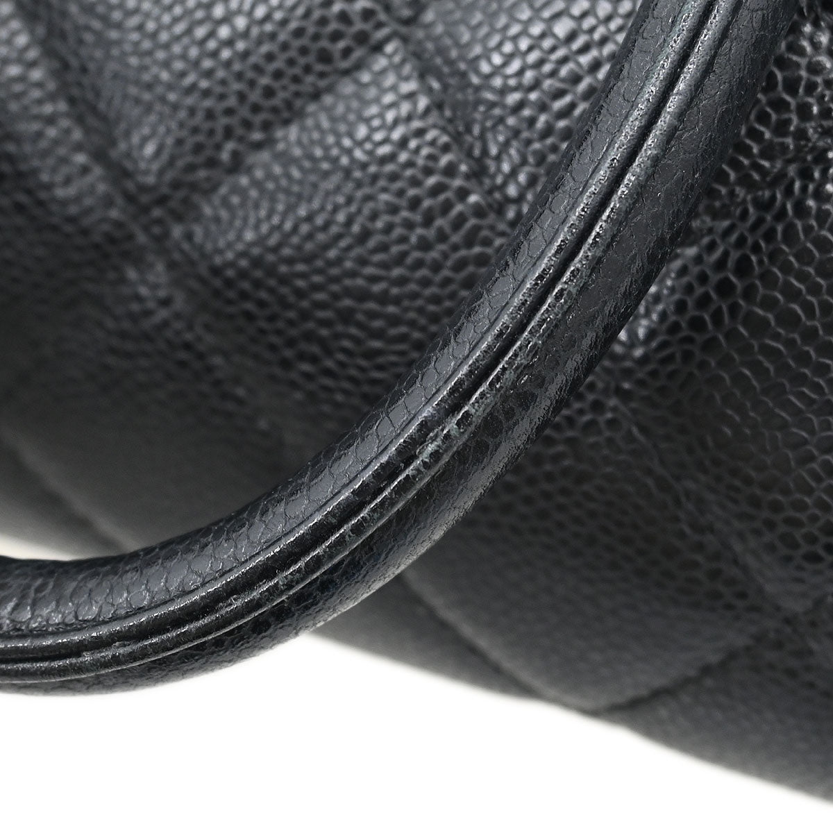 Chanel 2006-2008 Black Caviar Bowling Bag