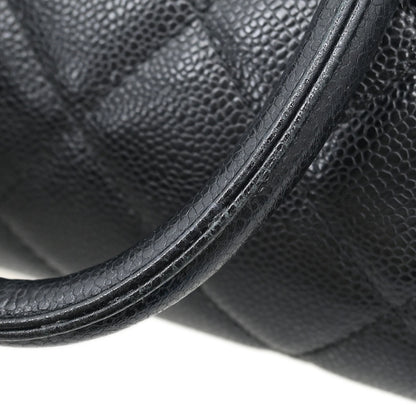 Chanel 2006-2008 Black Caviar Bowling Bag