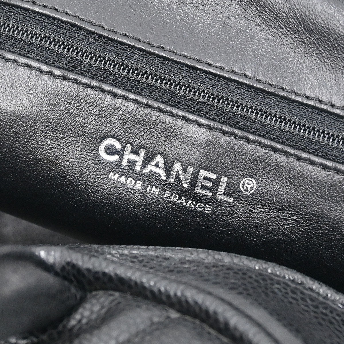 Chanel 2006-2008 Black Caviar Bowling Bag