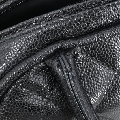 Chanel 2006-2008 Black Caviar Bowling Bag