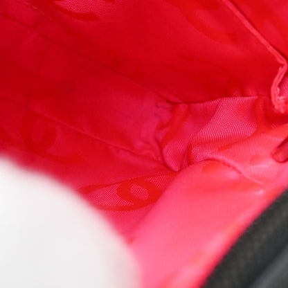 Chanel 2005-2006 Black Calfskin Cambon Ligne Shoulder Bag