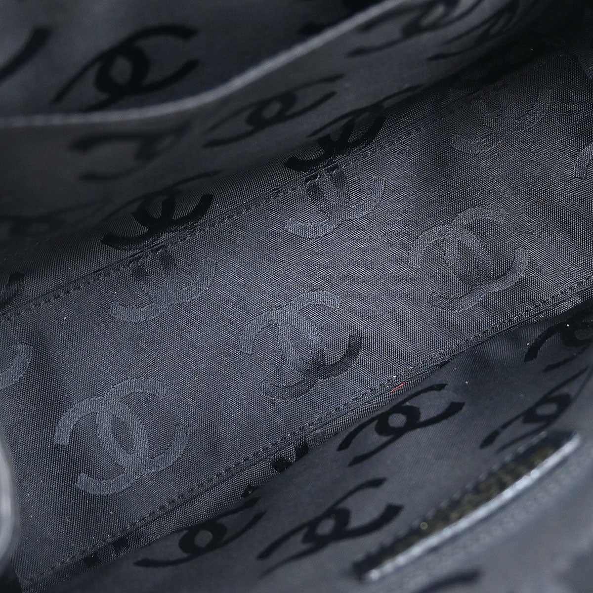 Chanel 2003-2004 Black Calfskin Wild Stitch Handbag